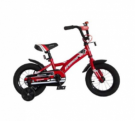 Детский велосипед Navigator Bingo, колеса 12", стальная рама, стальные обода, ножной тормоз, защитная накладка на руле и выносе, кронштейн заднего катафота 